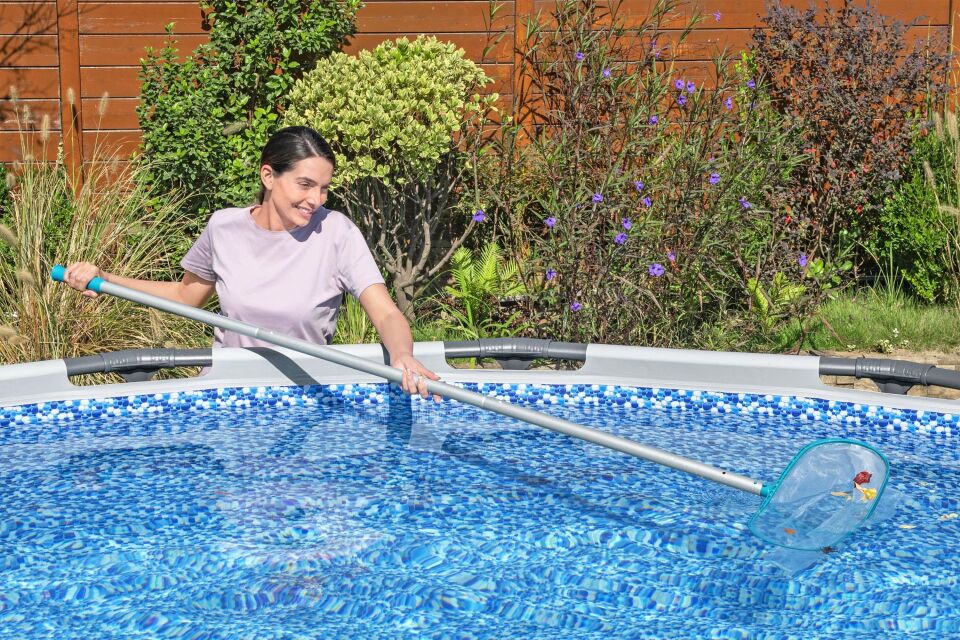 Bestway® 58831 AquaSurge™  58831 Havuz Bakım Seti - Vakum Süpürge ve Süzgeç ile