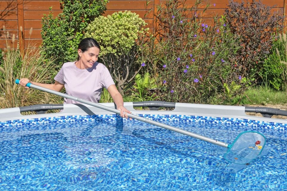 Bestway® 58831 AquaSurge™  58831 Havuz Bakım Seti - Vakum Süpürge ve Süzgeç ile