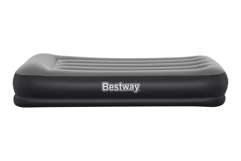 Bestway® 67723 Tritech™ Geniş Tek Kişilik Şişme Yatak ve Entegre Elektrikli Şişirme Aparatı 1.91 m x 97 cm x 36 cm