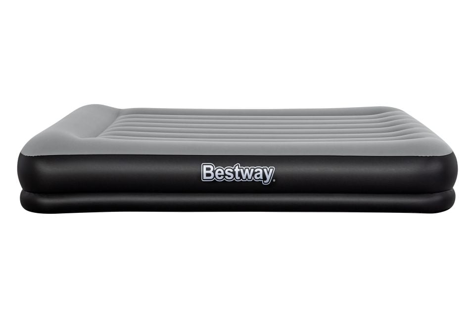 Bestway® 67725 Tritech™ Geniş Çift Kişilik Şişme Yatak ve Entegre Elektrikli Şişirme Aparatı 2.03 m x 1.52 m x 36 cm
