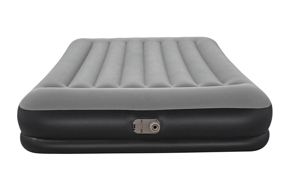 Bestway® 67725 Tritech™ Geniş Çift Kişilik Şişme Yatak ve Entegre Elektrikli Şişirme Aparatı 2.03 m x 1.52 m x 36 cm
