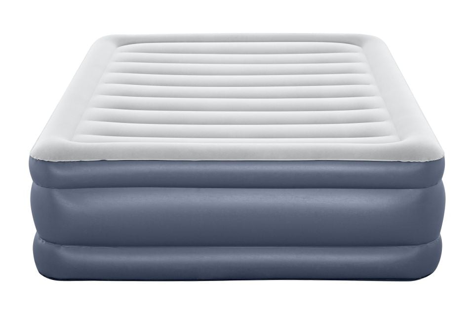 Bestway® 106713IXXX23 Tritech™ Geniş Çift Kişilik Şişme Yatak, Entegre Elektrikli Şişirme Aparatı ve Antimikrobiyal Kaplama 2.03 m x 1.52 m x 51 cm