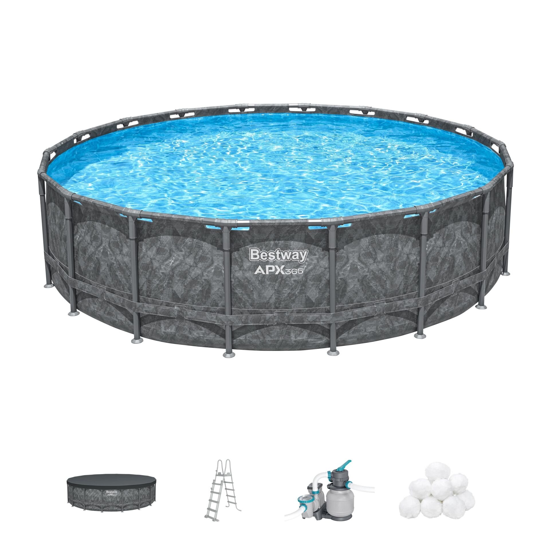 Bestway® APX 365™ 561KC  Çember Prefabrik Havuz Seti 5,49 m x 1,32 m