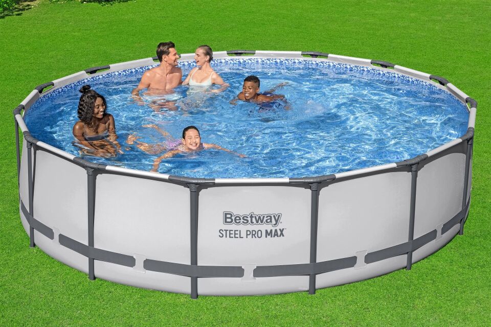 Bestway® Steel Pro MAX™ 56488 Prefabrik Yer Üstü Havuz Seti 4,57 m x 1,07 m