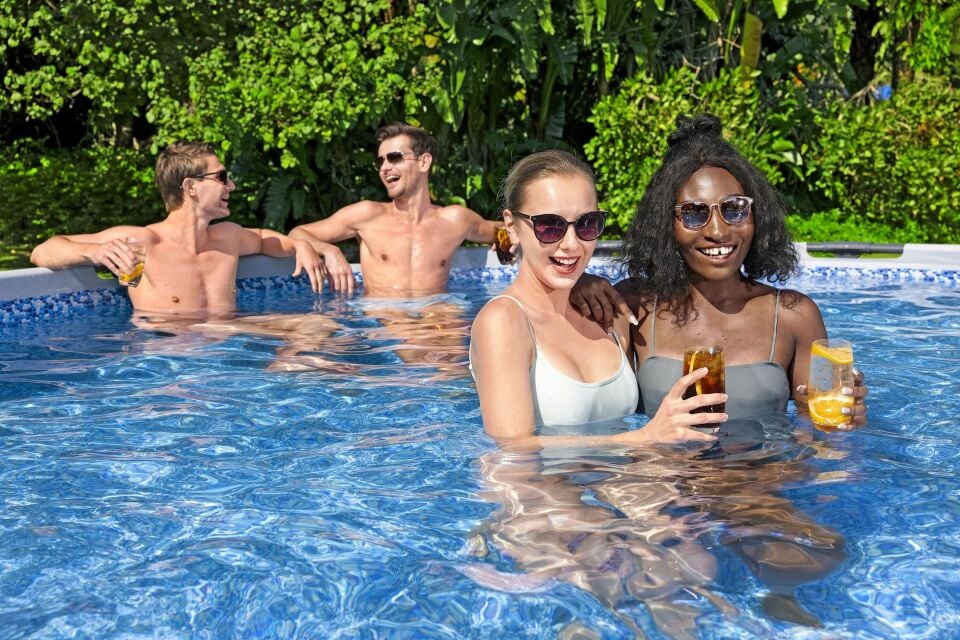 Bestway® Steel Pro MAX™ 56488 Prefabrik Yer Üstü Havuz Seti 4,57 m x 1,07 m