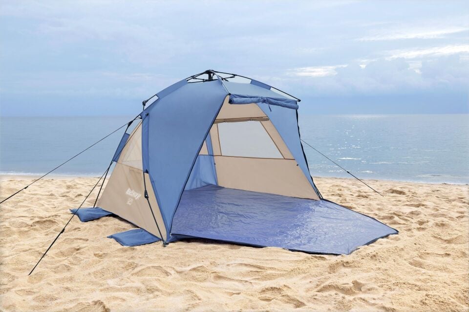 Bestway® Beach Dome™ 68144 4-Kişilik Çadır SwiftClick™ Çabuk Kurulum