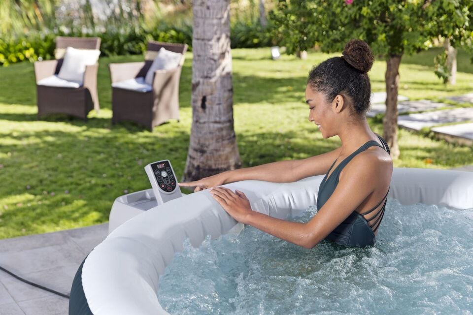 Lay-Z-Spa 6001D Miami AirJet  Enerji Tasarruflu Şişme Spa Havuzu,4-6 kişilik