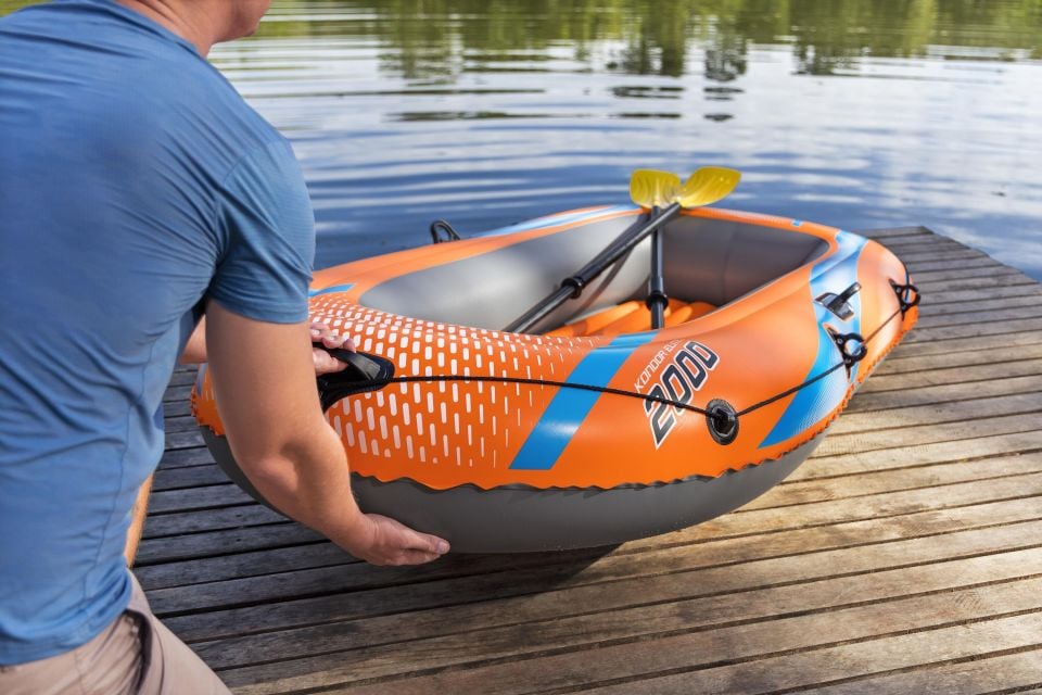 Bestway® 61141 Kondor Elite™ 2000 Şişme Bot Seti 1,96 m x 1,06 m