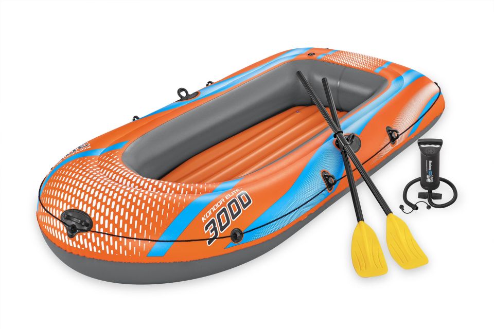 Bestway® 61145 Kondor 3000 Şişme Bot Seti 2,46 m x 1,22 m