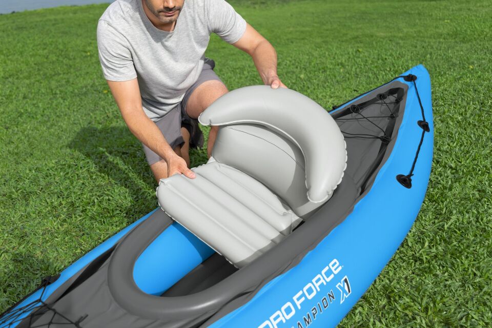 Hydro-Force 65115 Cove Champion X1 Tek Kişilik Kano Seti  2.75m x 81cm