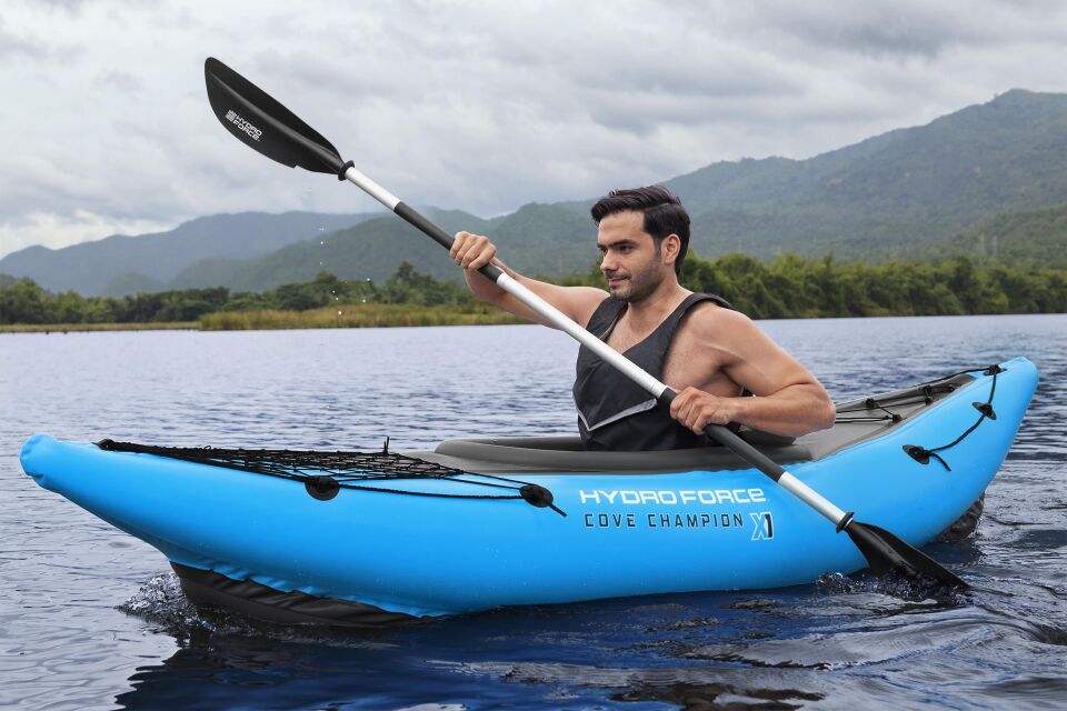 Hydro-Force 65115 Cove Champion X1 Tek Kişilik Kano Seti  2.75m x 81cm
