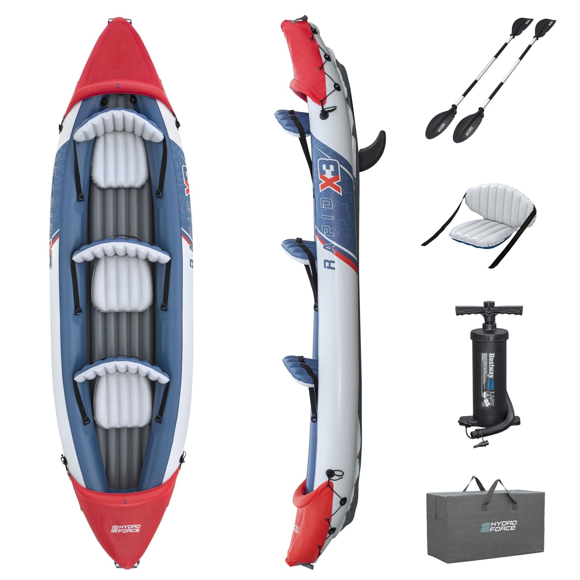 Hydro-Force 65132  Rapid X3 Kayak Set 3.81m x 1.00m