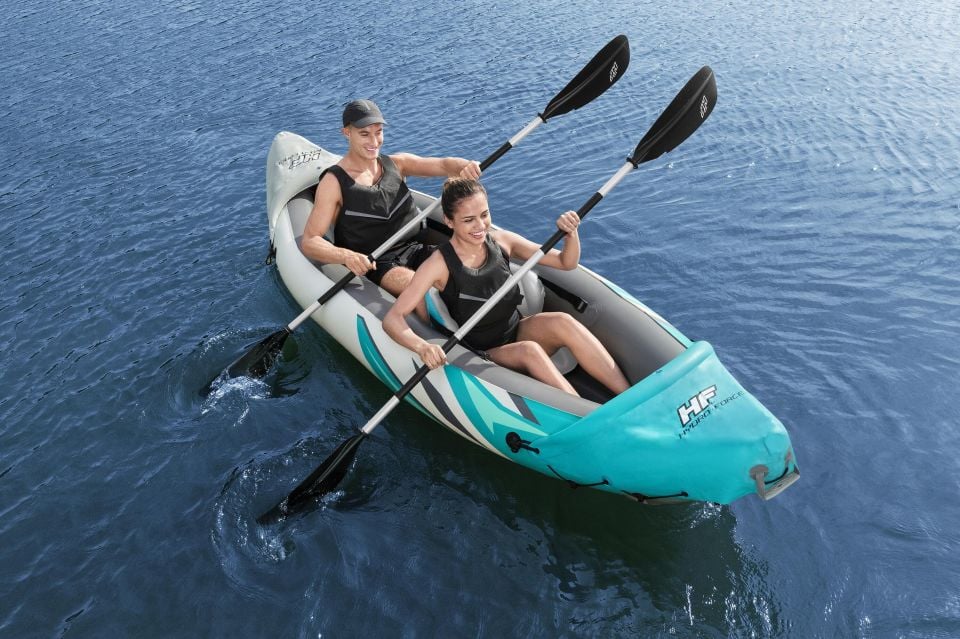 Hydro-Force™ 65142 Rapid Elite™ X2 2-Kişilik Şişme Kano Seti 3,12 m
