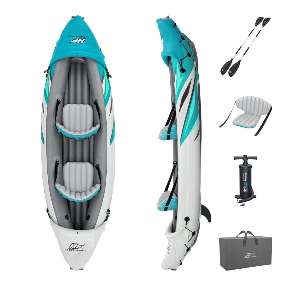 Hydro-Force™ 65142 Rapid Elite™ X2 2-Kişilik Şişme Kano Seti 3,12 m