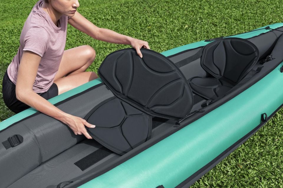 Hydro-Force™ 65052 Ventura Elite™ X2  2-Kişilik Şişme Kano Seti 3,30 m