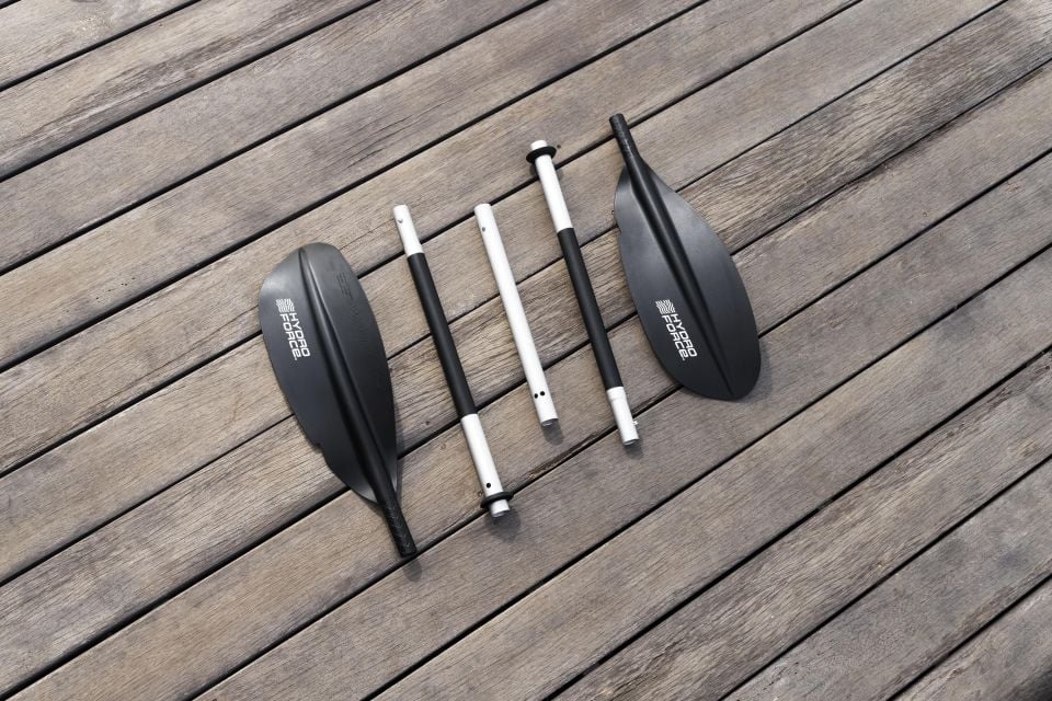 Hydro-Force™ 65052 Ventura Elite™ X2  2-Kişilik Şişme Kano Seti 3,30 m