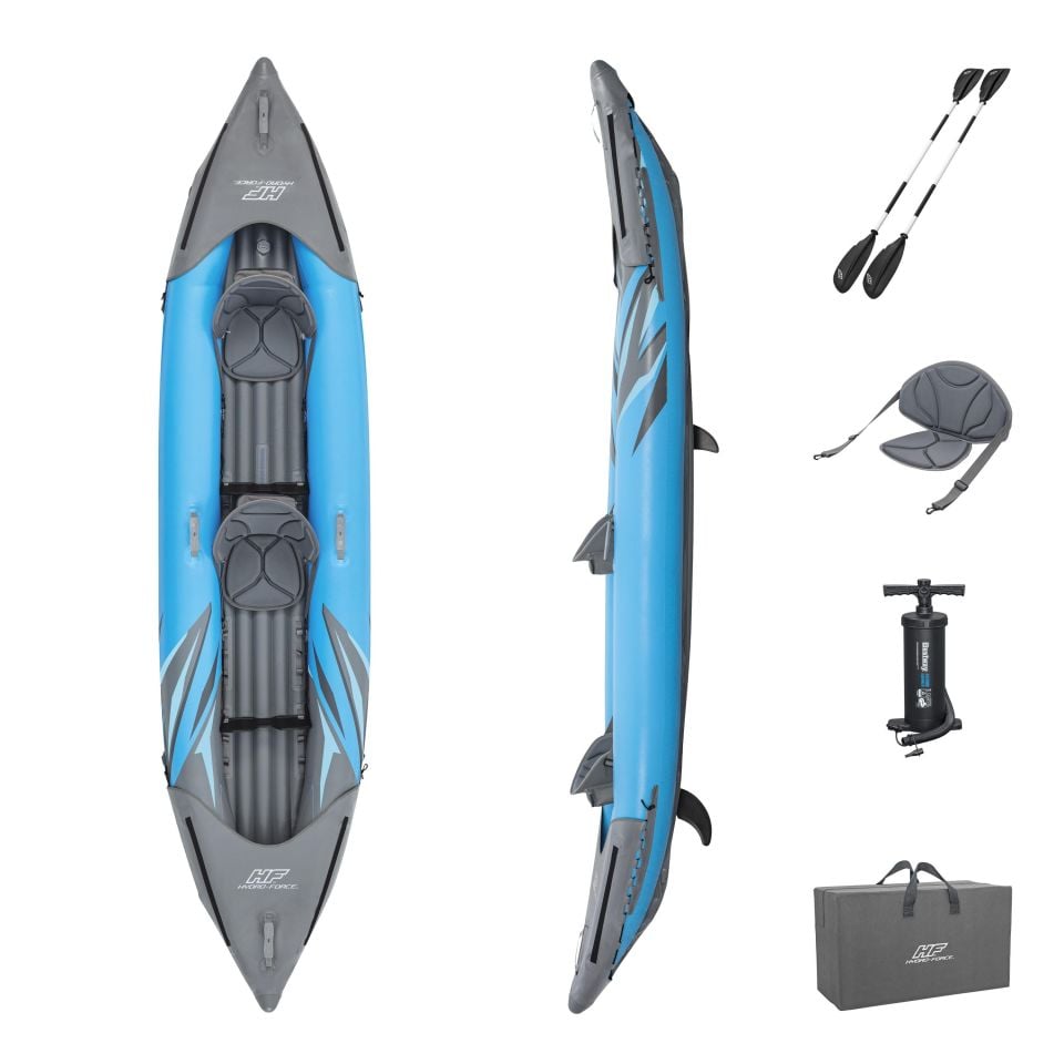 Hydro-Force™ 65144 Surge Elite™ X2 Şişme Çift Kişilik Kano 3,82 m
