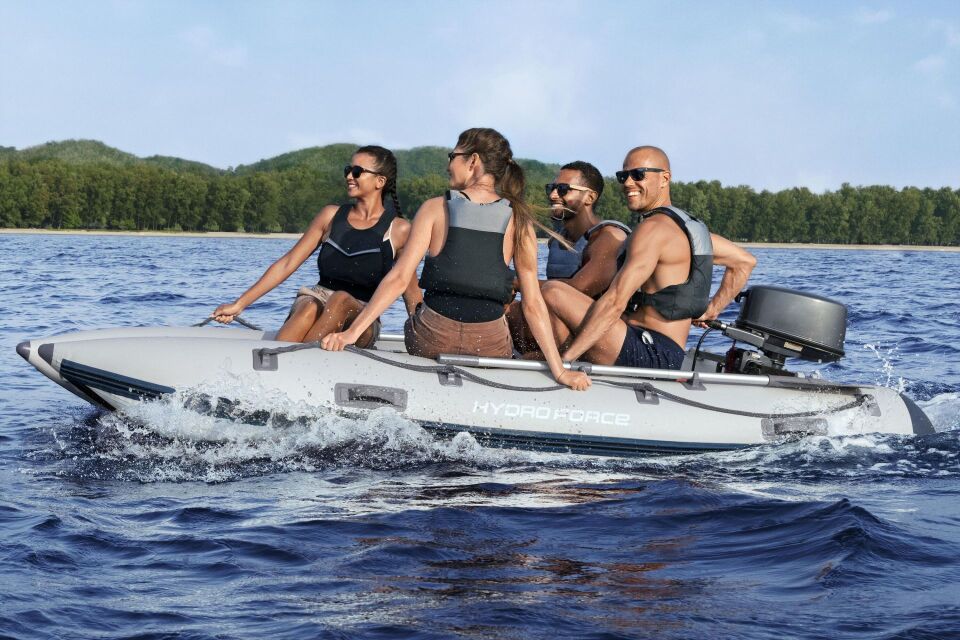 Hydro Force® Beacon Elite™ 65185 5-Kişilik Spor Model Şişme Bot Set 3.35 m