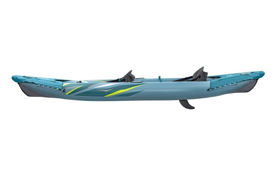 Hydro-Force™ 65167 Waypoint Elite™ X2 Inflatable 2 Kişilik Kano Seti 3.82 m x 1.01 m