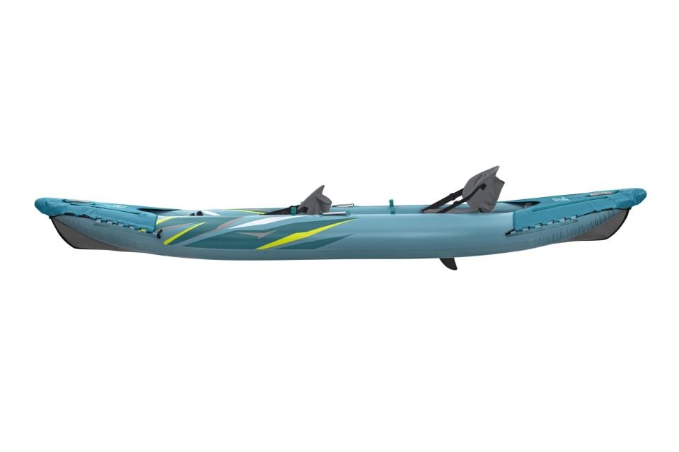 Hydro-Force™ 65167 Waypoint Elite™ X2 Inflatable 2 Kişilik Kano Seti 3.82 m x 1.01 m