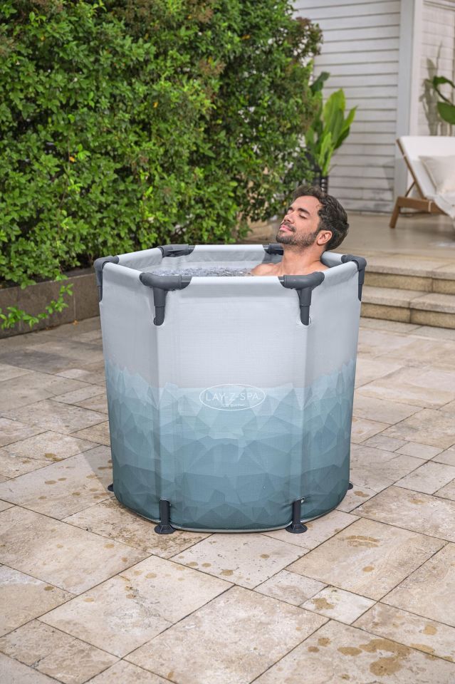Lay-Z-Spa® Glacial Dip™ 6002K Soğuk Terapi Buz Banyosu Küveti, Tek Kişilik