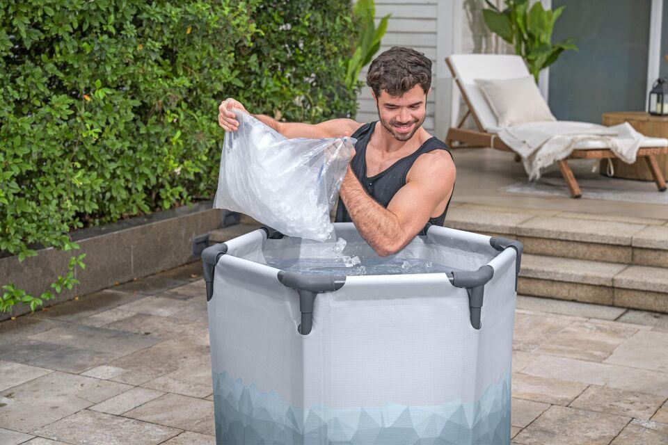 Lay-Z-Spa® Glacial Dip™ 6002K Soğuk Terapi Buz Banyosu Küveti, Tek Kişilik