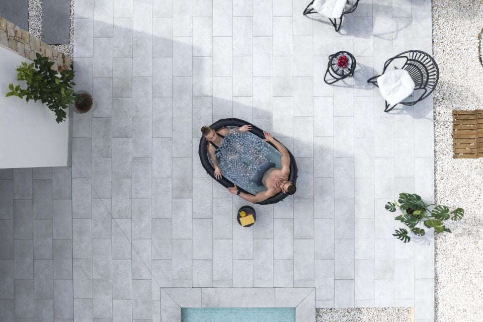 Lay-Z-Spa® Glacial Dip™ 6002Q Soğuk Terapi Buz Banyosu Küveti, 2 Kişilik