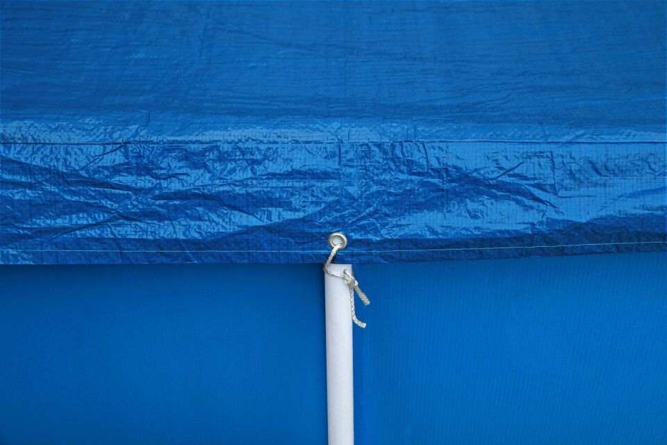 Bestway® 58107 Dikdörtgen Havuz Örtüsü - 4,00 m x 2,11 m Yerüstü Havuzlar için