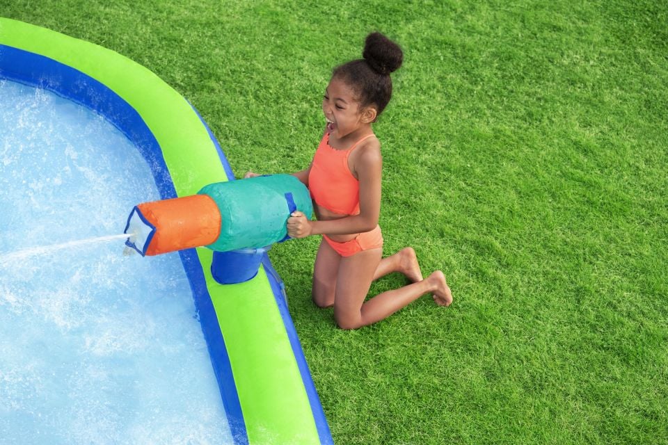 H2OGO!® Turbo Splash™ 53408 Çocuklar İçin Şişme Mega Su Parkı 2.70 m