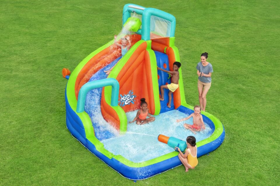 H2OGO! 53408 Turbo Splash Çocuklar İçin Şişme Mega Su Parkı 2.70 m
