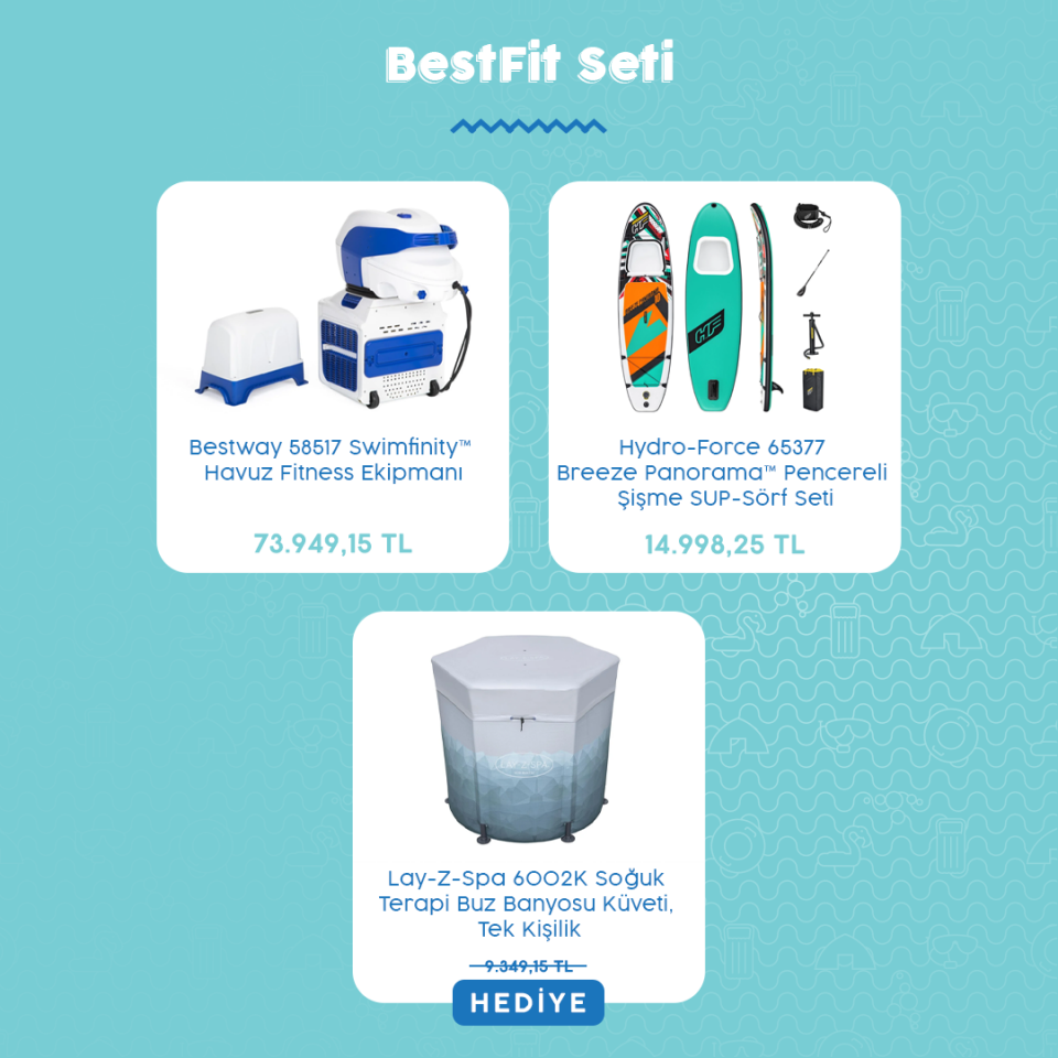 BestFit Seti (Buz Havuzu Hediye)
