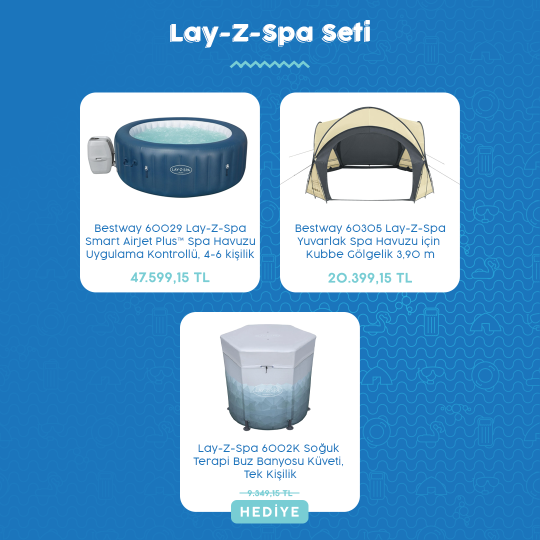 Lay-Z-Spa Seti