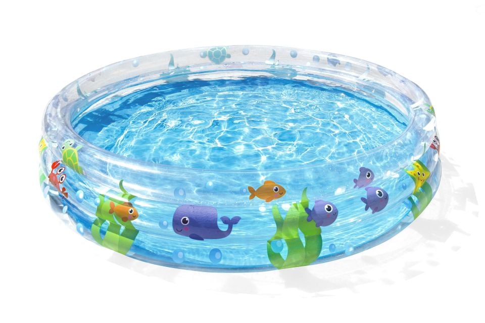 Bestway® 51004 Deep Dive 3 Çemberli Şişme Oyun Havuzu 1,52 m x 30 cm