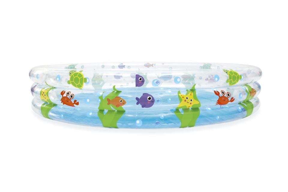 Bestway® 51005 Deep Dive 3 Çemberli Şişme Oyun Havuzu 1,83 m x 33 cm