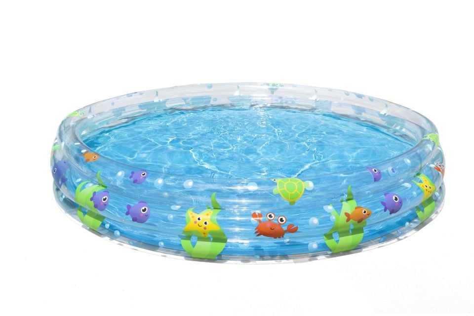 Bestway® 51005 Deep Dive 3 Çemberli Şişme Oyun Havuzu 1,83 m x 33 cm