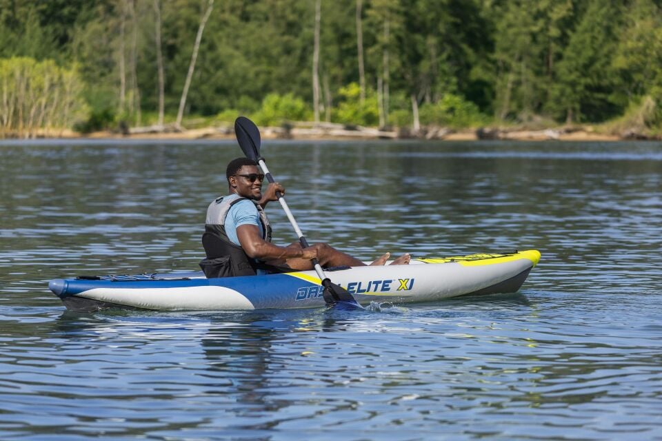 Hydro-Force 65178™ Dash Elite™ X1 Tek Kişilik TPU Şişme Kano Seti