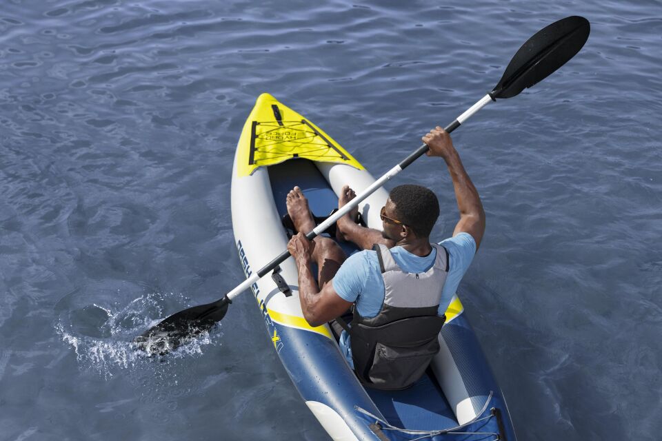 Hydro-Force 65178™ Dash Elite™ X1 Tek Kişilik TPU Şişme Kano Seti