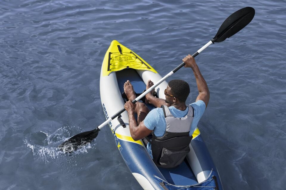 Hydro-Force 65178 Dash Elite X1 Tek Kişilik Kano Seti  3.35m x 92cm x 30cm