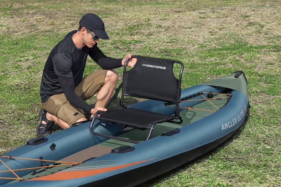 Hydro-Force 65197 Angler Elite X1 BALIKÇI KANOSU SETİ 3.80m x 99cm