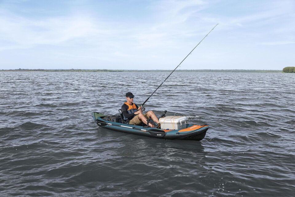 Hydro-Force 65197 Angler Elite X1 BALIKÇI KANOSU SETİ 3.80m x 99cm