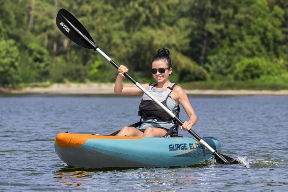 Hydro-Force™ 65180 3.12m x 94cm x 30cm Surge Elite X1 Tek Kişilik Kano Seti