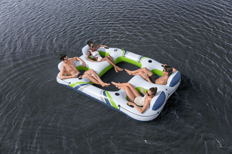 Hydro Force 43957® Breeze Bloc™ 4-Kişilik Şişme Parti Adası 2,91 m