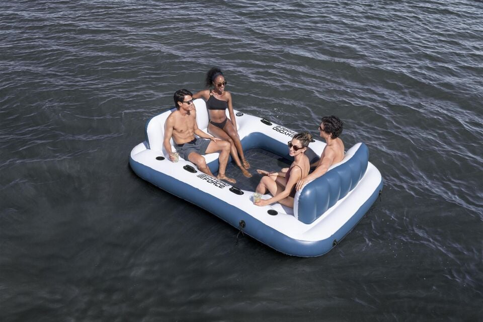 Hydro Force 43964® Bloc Party™ 8 Kişilik Modüler Şişme Ada