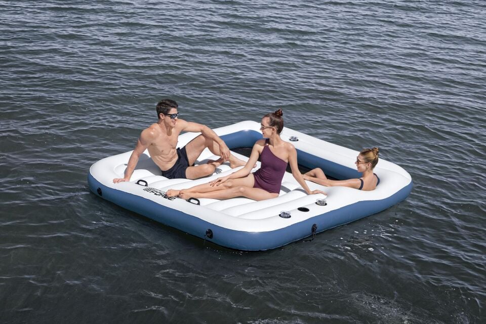 Hydro Force 43964® Bloc Party™ 8 Kişilik Modüler Şişme Ada