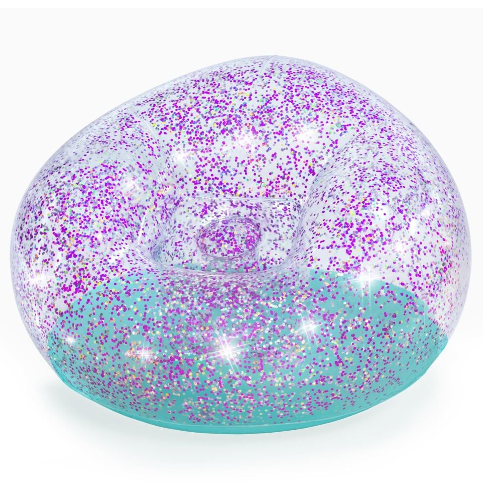 Bestway® 75115 Glitter Dream™ Inflate-A-Chair Çocuklar İçin Şişme Koltuk