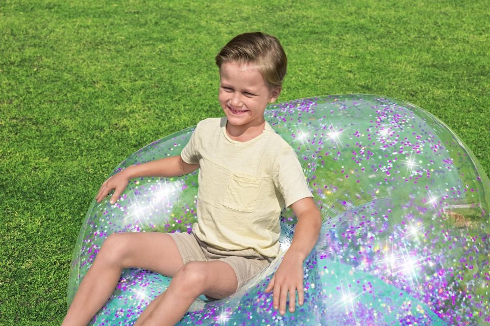 Bestway® 75115 Glitter Dream™ Inflate-A-Chair Çocuklar İçin Şişme Koltuk