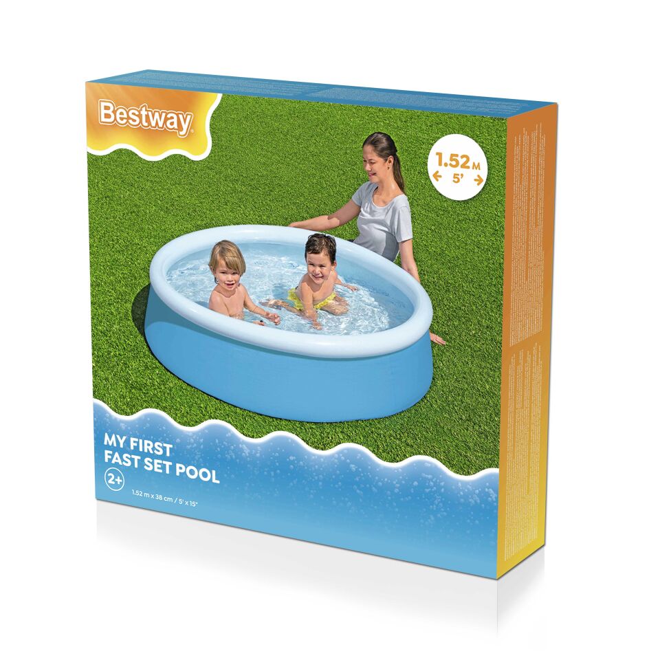 Bestway 57241 İlk Havuzum - Fast Set Şişme Çocuk Havuzu 1,52 m x 38 cm