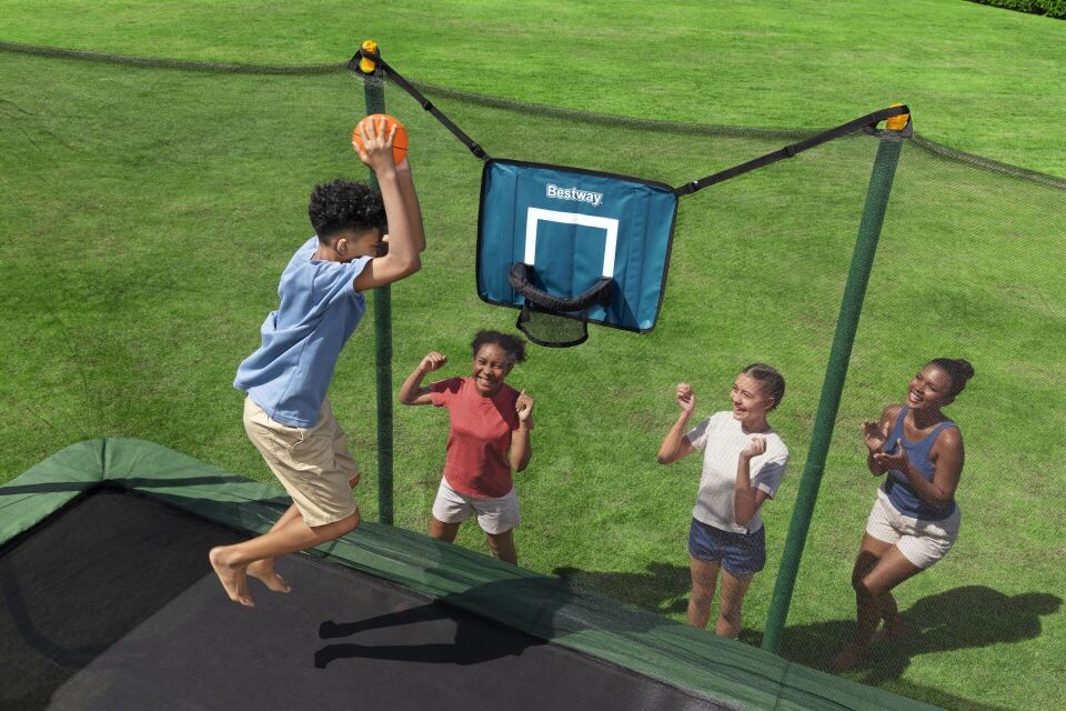 Bestway 59121 Xtreme Air Havuz ve Bahçe İçin Şişme Basketbol Oyun Seti