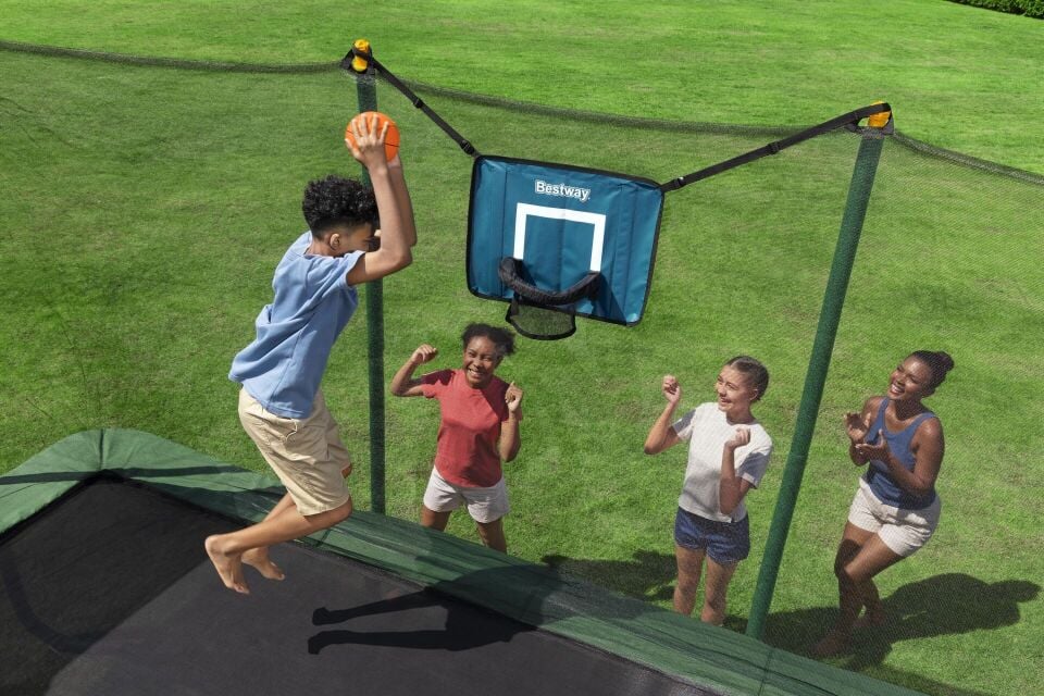 Bestway 59121 Xtreme Air Havuz ve Bahçe İçin Şişme Basketbol Oyun Seti