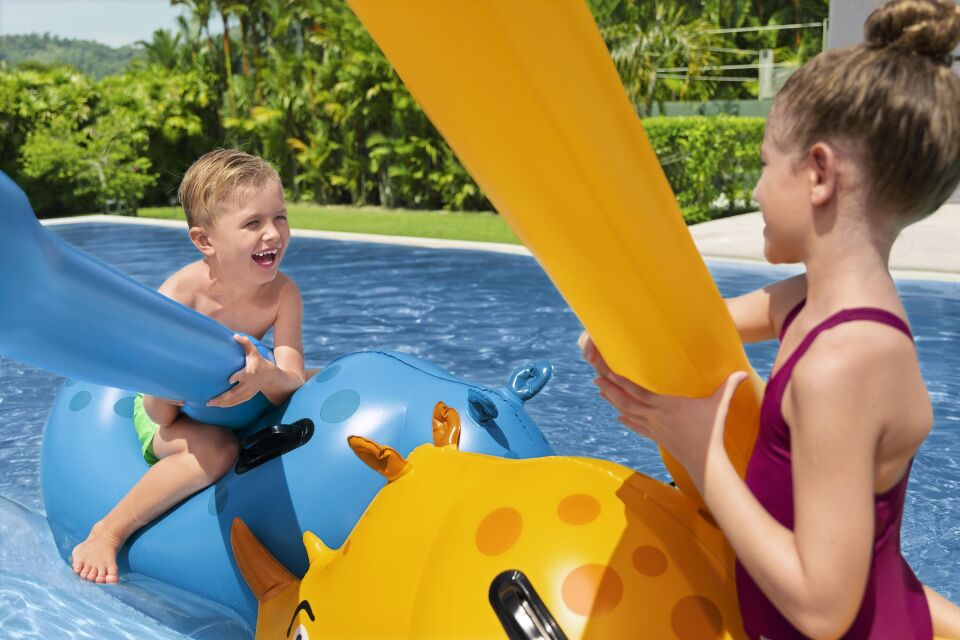 Bestway 41522® Rhino Rumble™ 2 Kişilik Çocuk Şişme Havuz Oyunu